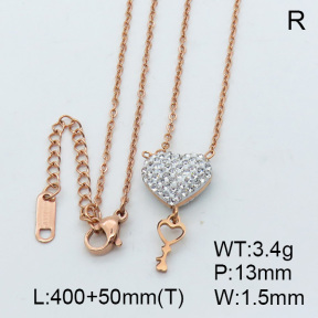 SS Necklace  3N4001473bbov-434