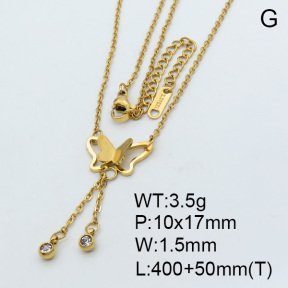 SS Necklace  3N4001478vbnl-434