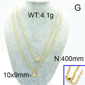 SS Necklace  6N2002400bbml-706
