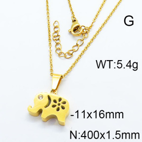 SS Necklace  6N4003008bbml-706