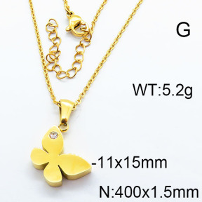 SS Necklace  6N4003012bbml-706