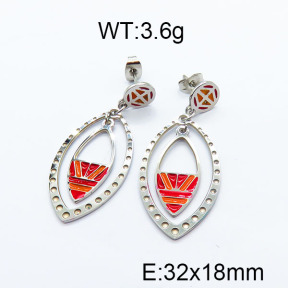 SS Earrings  6E3002220vhha-721