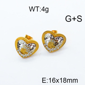 SS Earrings  6E4002975bhia-721