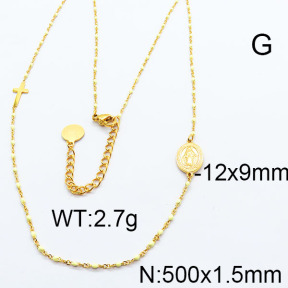 SS Necklace  6N3000973bhia-721