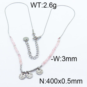 SS Necklace  6N4003036bhia-721