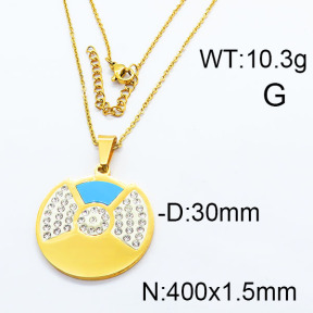 SS Necklace  6N4003038bhia-721