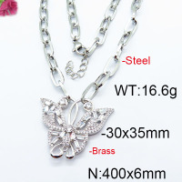Fashion Brass Necklace  F6N402997vhkb-J45