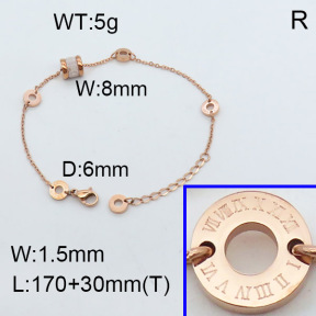 SS Bracelet  3B4002335bhva-362