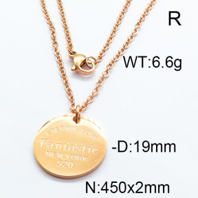 SS Necklace  6N2002452ablb-628