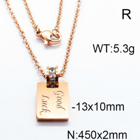 SS Necklace  6N4003048vbnb-628