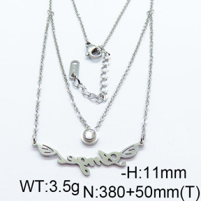 SS Necklace  6N4003054vbnb-628