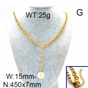 SS Necklace  6N3001001bhva-706