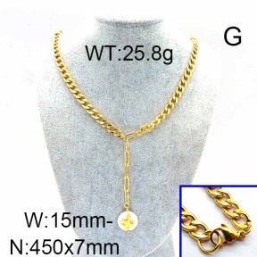 SS Necklace  6N3001012bhva-706