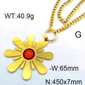 SS Necklace  6N4003072vhov-706