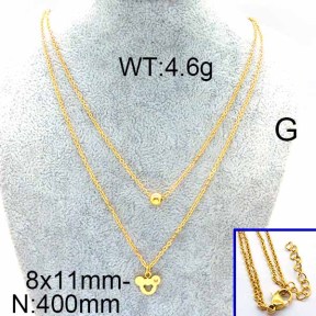 SS Necklace  6N4003090vbnb-706