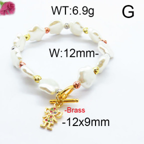 Fashion Brass Bracelet  F6B300171ahjb-J39