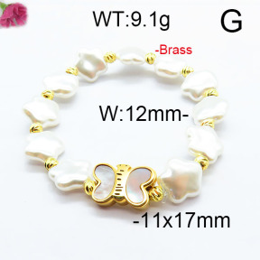 Fashion Brass Bracelet  F6B300174vhkb-J39