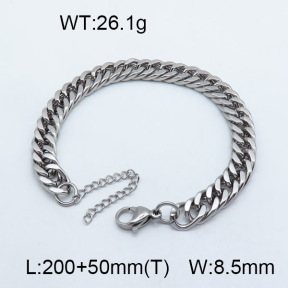 SS Bracelet  3B2002774vbmb-611