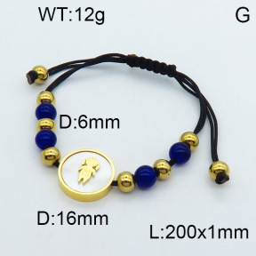 SS Bracelet  3B4002399ahjb-721