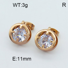 SS Earrings  3E4001843bbml-669