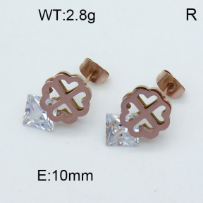 SS Earrings  3E4001844bbml-669