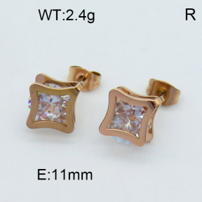 SS Earrings  3E4001845bbml-669