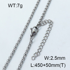 SS Necklace  3N2001747ablb-611