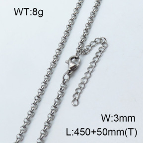 SS Necklace  3N2001752ablb-611