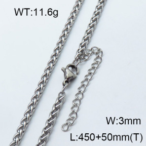 SS Necklace  3N2001770ablb-611