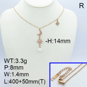SS Necklace  3N3000807vbpb-669