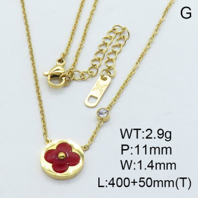 SS Necklace  3N4001493bvpl-669