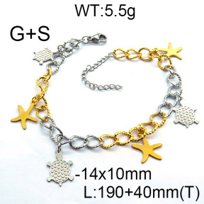 SS Bracelet  6B2002463vbpb-610