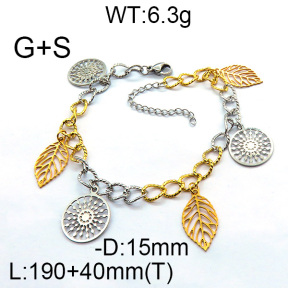 SS Bracelet  6B2002466vbpb-610