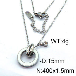 SS Necklace  6N3001017vbll-434