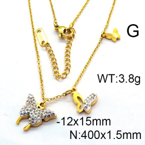 SS Necklace  6N4003093bbov-434