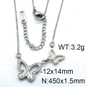 SS Necklace  6N4003098bbml-434