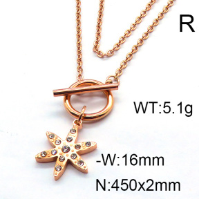 SS Necklace  6N4003105abol-434