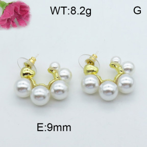 Fashion Earrings  F3E300884bbov-K53