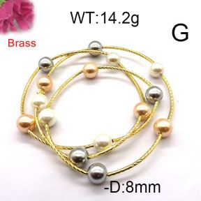 Fashion Brass Bracelet  F6B300187ahlv-J123