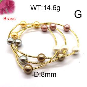 Fashion Brass Bracelet  F6B300191ahlv-J123