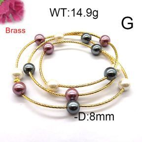 Fashion Brass Bracelet  F6B300193ahlv-J123