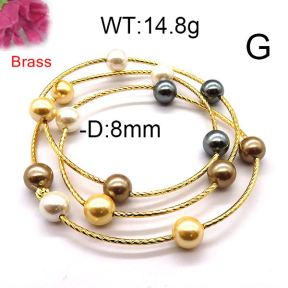 Fashion Brass Bracelet  F6B300195ahlv-J123