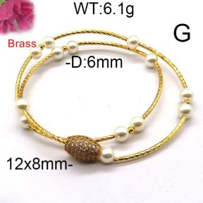 Fashion Brass Bracelet  F6B300213ahpv-J123