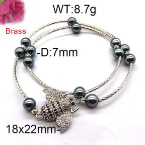Fashion Brass Bracelet  F6B300216vhmv-J123