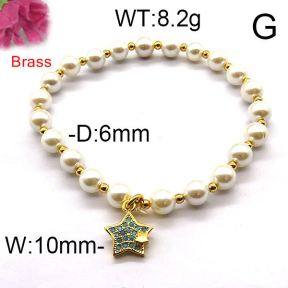 Fashion Brass Bracelet  F6B300240ahjb-J123