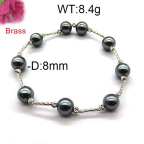 Fashion Brass Bracelet  F6B300254bbov-J123