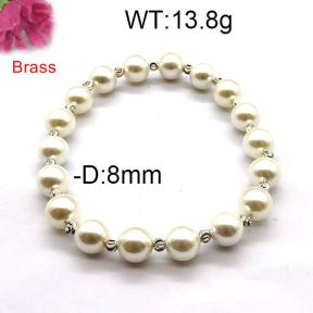 Fashion Brass Bracelet  F6B300259bbov-J123