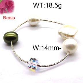 Fashion Brass Bracelet  F6B300278aivb-J123