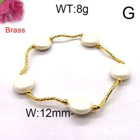 Fashion Brass Bracelet  F6B300284bhva-J123