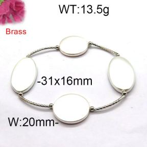 Fashion Brass Bracelet  F6B300289bhva-J123